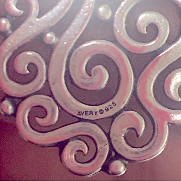 Rare & Vintage James Avery Sterling Silver 3 Linked Sorrento Bangle Bracelets - Picture 10 of 10